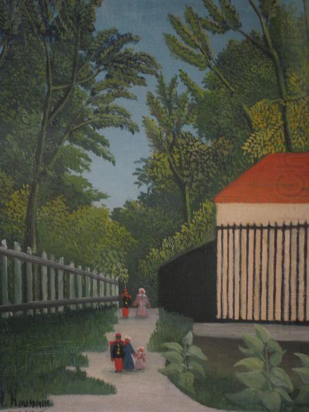 View of Montsouris Park By Henri Rousseau, Henri Rousseau